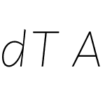 dTAmplaW05-LightItalic