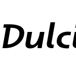 DulcianW05-ExtDemiItalic