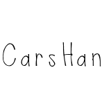 CarsHandwriting