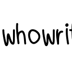 whowrite