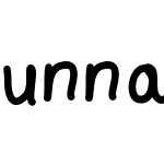 unnamedfont