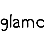 glamorousfont