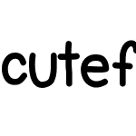 cutefont1