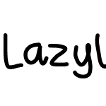 LazyWriteNNewBold