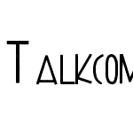 Talkcomixfontrasterized