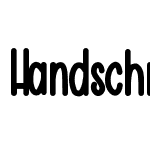 HandschriftDruckbuchstabenbold