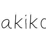 akikofont