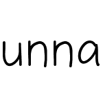 unnamedfont