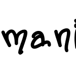 manicfont