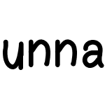 unnamedfont