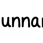 unnamedfont