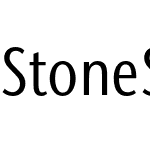 Stone Sans II ITC Std