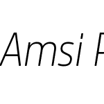 Amsi Pro Narrow