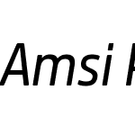 Amsi Pro Narrow