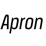 Apron Condensed