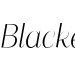 Blacker Sans Display