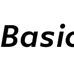 BasicGothicW04-DemiboldIt