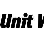 UnitW01-UltraItalic