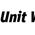 UnitW10-BlackItalic