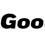 GoodW10-ExtdBlackItalic