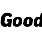 GoodW01-WideBlackItalic