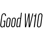 GoodW10-CompItalic