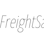 FreightSansHCmpW03-HairlineIta