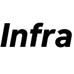 InfraW04-BoldItalic