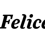 FeliceW05-BlackItalic