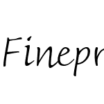 FineprintW04-Light
