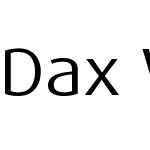 DaxW01-Wide