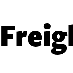 FreightSansCndW03-Black