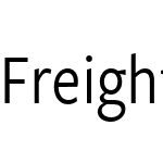 FreightSansCndW03-Book