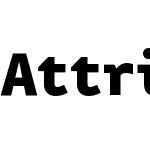 AttributeTextW07-Black