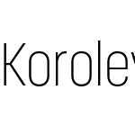 Korolev Condensed Alternates