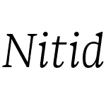 Nitida Text Plus