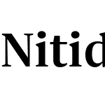 Nitida Text