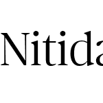 Nitida Headline