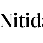 Nitida Headline