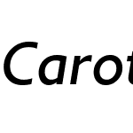 Carot Sans