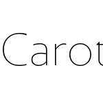 Carot Sans