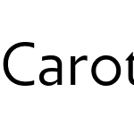 Carot Sans