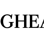 GHEAAragastW10-SemiBold