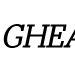 GHEAArpiW05-Italic