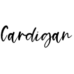 Cardigan Script