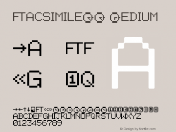 FacsimileLL Medium Version 001.000 Font Sample