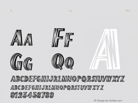 ChiliPepper-ExtraBold Condensed Regular Converted from D:\TRUETYPE\CHILIPEP.TF1 by ALLTYPE Font Sample