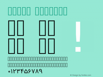 Vazir Regular Version 3.0; ttfautohint (v1.4.1.5-446e) Font Sample