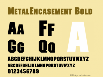 MetalEncasement Bold Rev. 003.000图片样张