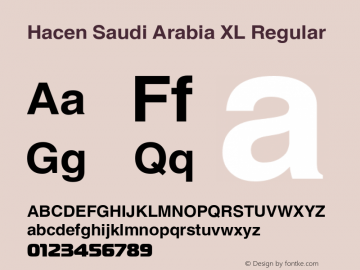 Hacen Saudi Arabia XL Regular Version 1.00 2007图片样张